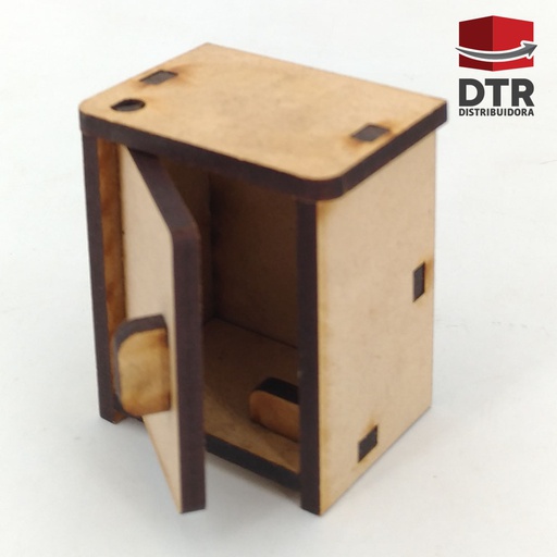 [MBU-005] Mesa de luz con puerta