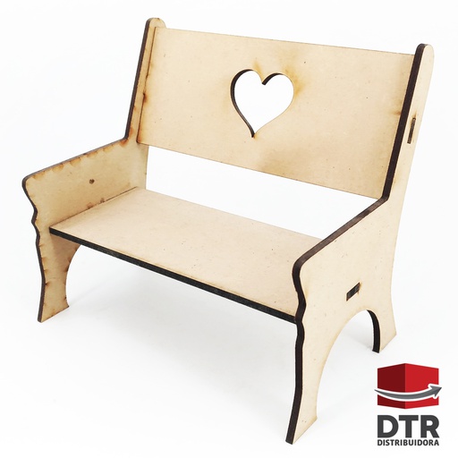 [MBU-019] Sillón 2 cuerpos corazón