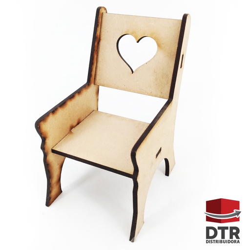 [MBU-021] Sillón 1 cuerpo corazón