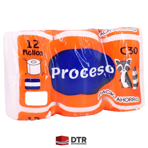 [PHD-002] Papel higiénico 12 Rollos x 30 metros - Papel Reciclado