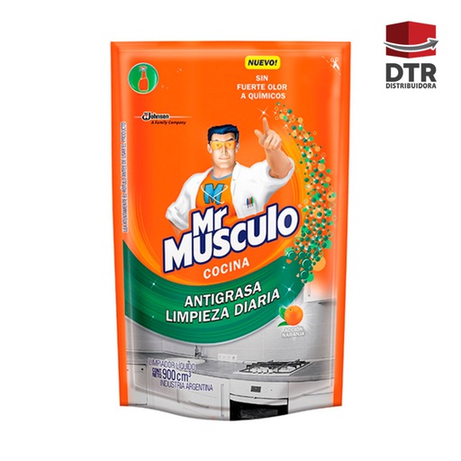 [MRM-001] Limpiador cocina "Antigrasa Limpieza diaria" - Marca: Mr. Musculo - Cont. neto: 900 cm3 - Presentación: DOYPACK