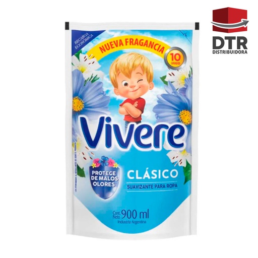 [SVV-001] Suavisante líquido para ropa VIVERE - Marca: VIVERE - Cont. neto:  900 ml. - Presentación: DOYPACK
