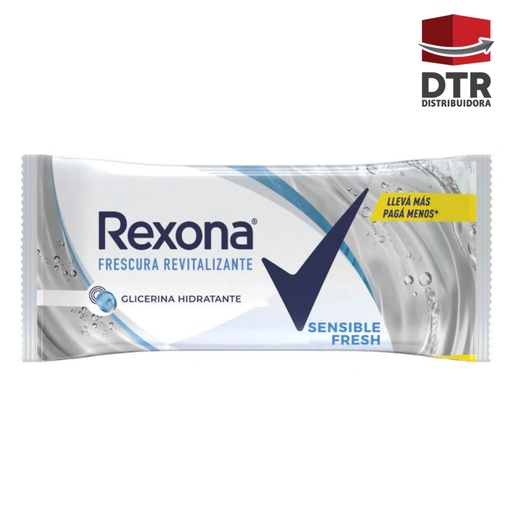 [JRX-002] Jabon de tocador REXONA FRESCURA REVITALIZANTE - Marca: Rexona - Cont.neto: 3 x 125 gr. c/u