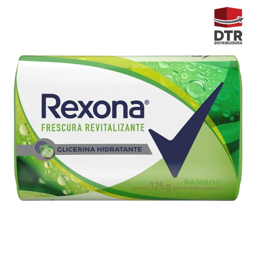 [JRX-004] Jabon de tocador REXONA FRESCURA REVITALIZANTE BAMBO - Marca: Rexona - Cont.neto: 125 gr.