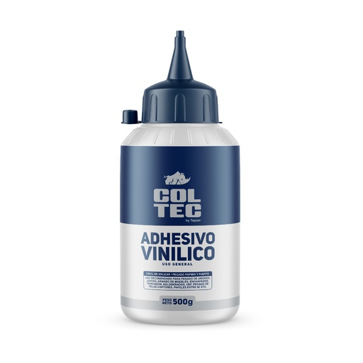 [AVN-003] Adhesivo vinílico en POMO con pico aplicador - Marca: COLTEC - Cont. Neto: 0.5 Kg.