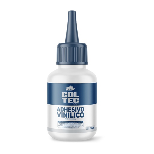 [AVN-002] Adhesivo vinílico en POMO con pico aplicador - Marca: COLTEC - Cont. Neto: 0.250 Kg.