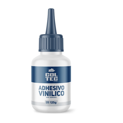[AVN-001] Adhesivo vinílico en POMO con pico aplicador - Marca: COLTEC - Cont. Neto: 0.125 Kg.
