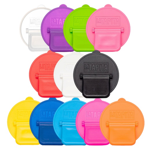 Tapa para LATAS - Marca: LA TAPITA - Tipo de colores: TRADICIONALES