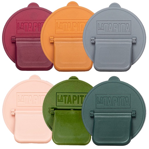 Tapa para LATAS - Marca: LA TAPITA - Tipo de colores: TERRA