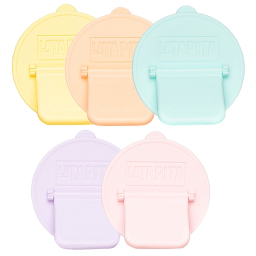 Tapa para LATAS - Marca: LA TAPITA - Tipo de colores: PASTEL