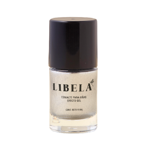 [EMT-011] Esmalte para uñas con efecto GEL - Color: Plata - Marca: LIBELA