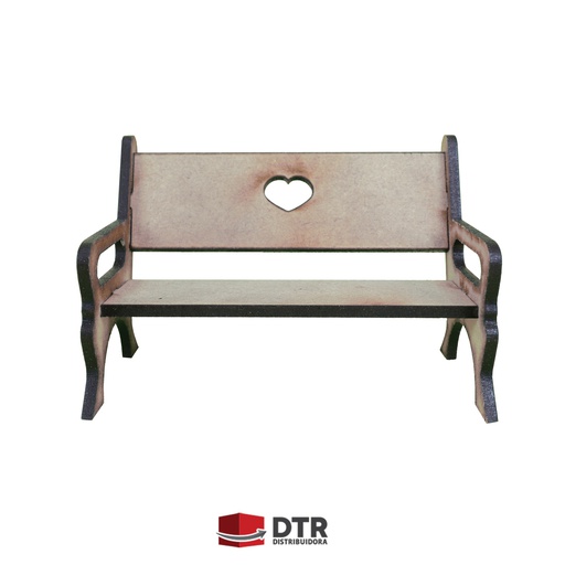 [MLU-019] Sillón 2 cuerpos corazón para muñecas LOL