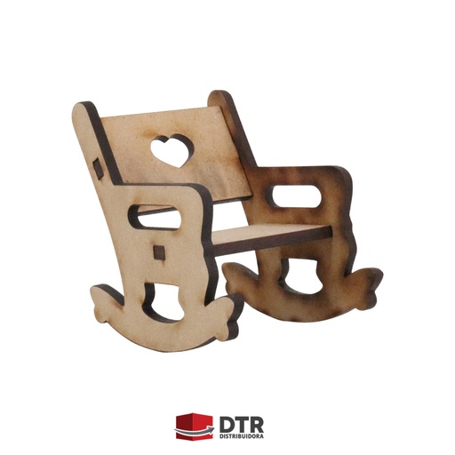 [MLU-122] Sillon hamaca CORAZÓN para muñecas LOL