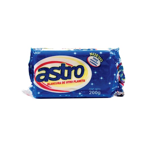 [JPA-003] Jabón en PAN color BLANCO de 200 gr. - Marca ASTRO