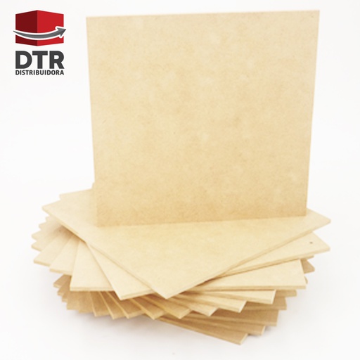 [EB30-019 3mm] Base cuadrada de 25 cm x 25 cm en MDF 3 mm - CORTE ESCUADRADORA (copia)